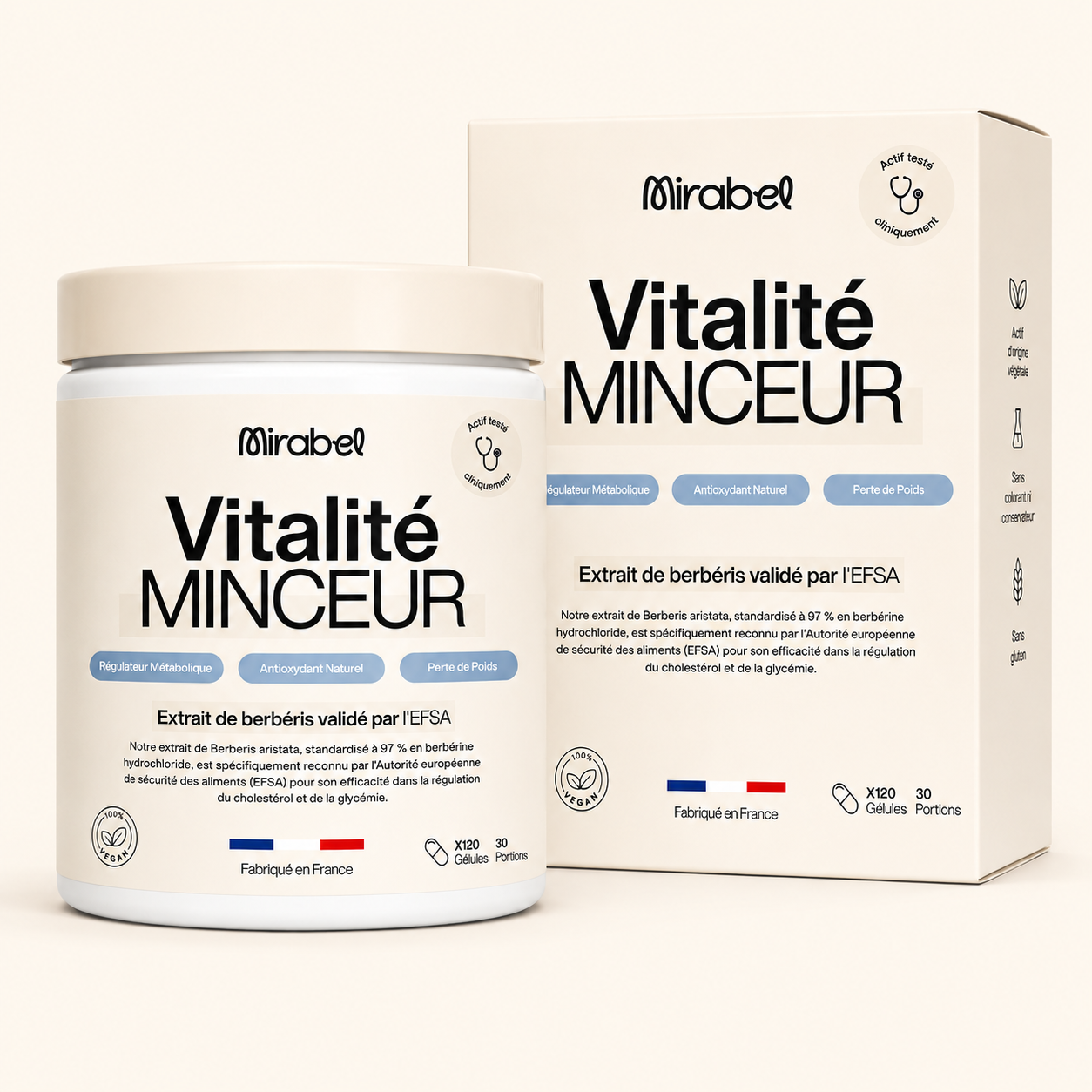 Gélules de Berberine - Mirabel™